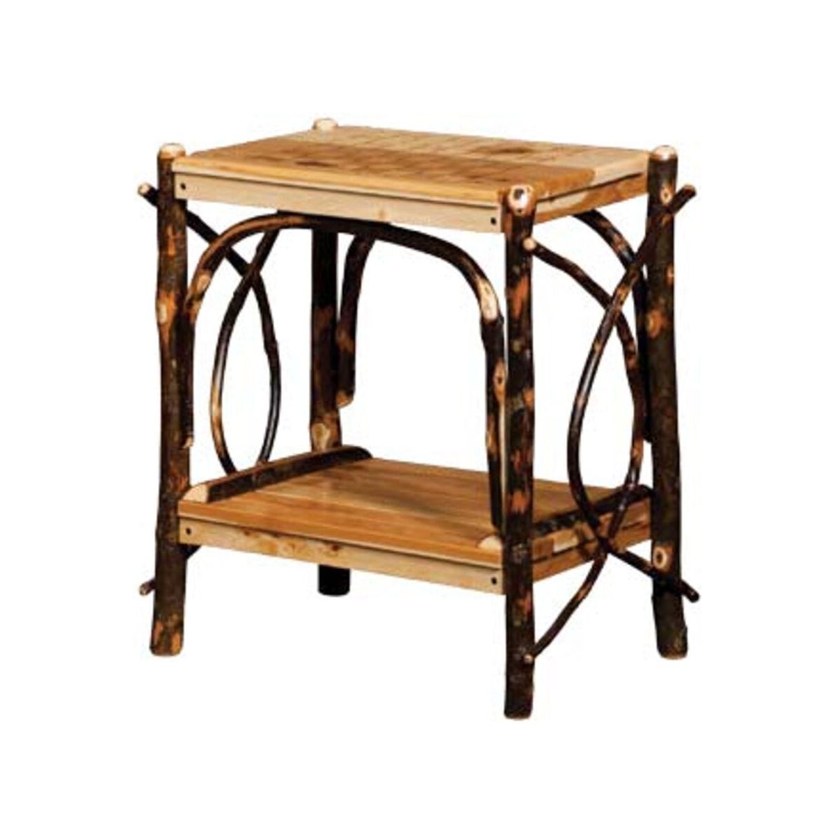 Checkerboard End Table