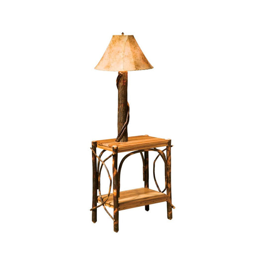 Floor Lamp And Table