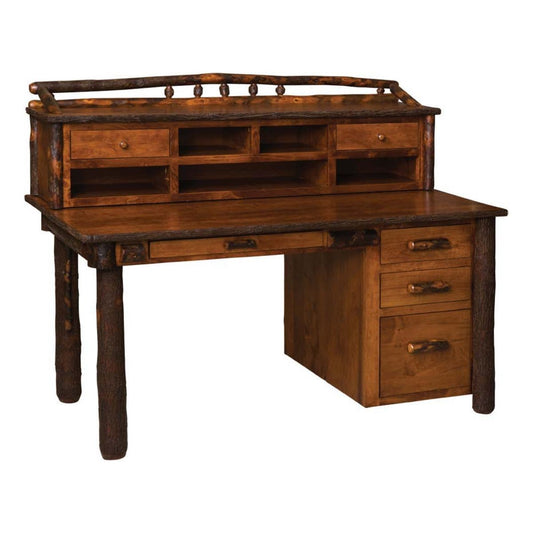 Secretary Desk With Desk Top Organizer
