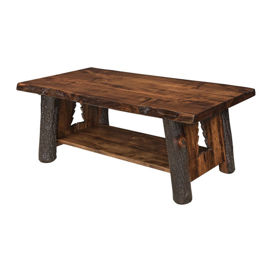 Lone Spruce Live Edge Coffee Table