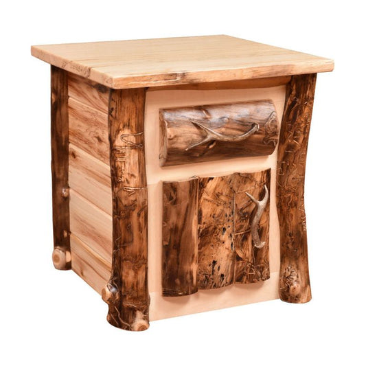 Aspen 1 Drawer 1 Door Nightstand