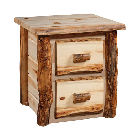 Aspen 2 Drawer Nightstand