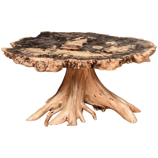 Burl Stump Coffee Table