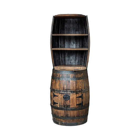 Whiskey Barrel Hutch