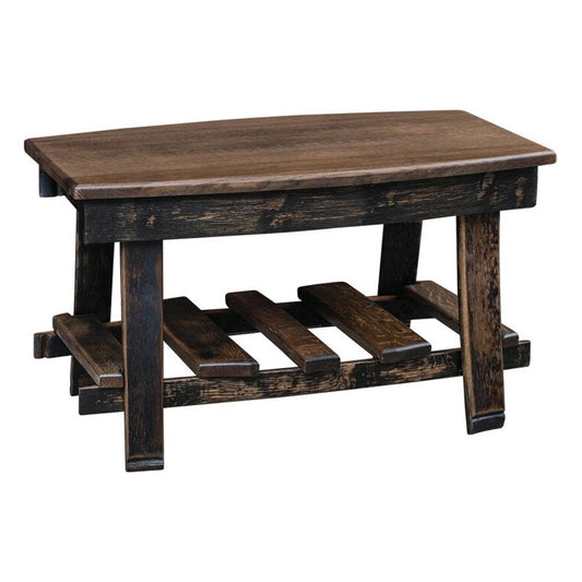 Whiskey Barrel Coffe Table - 1