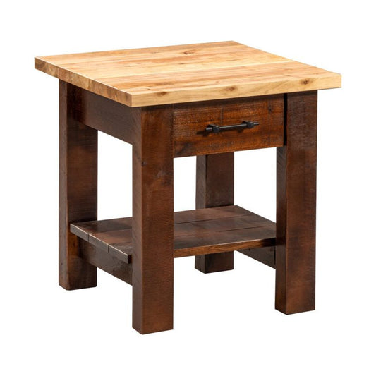 Reclaimed Barnwood Nightstand