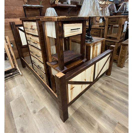 Aspen/Barnwood Bedroom Set