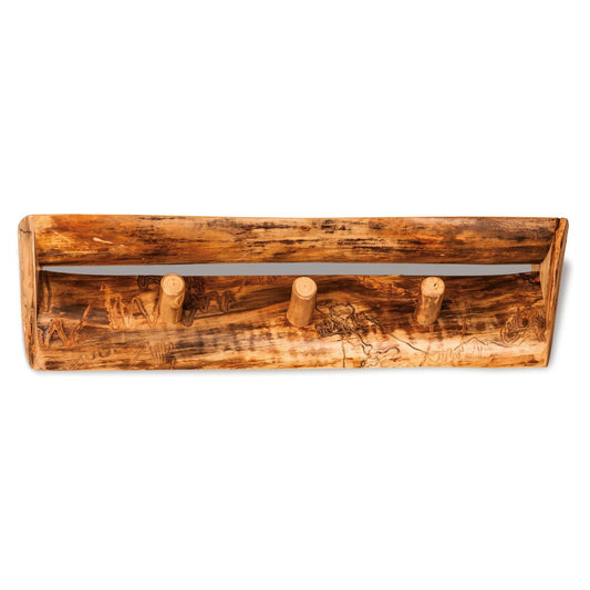 Aspen Coat rack with shelf 3 peg FS