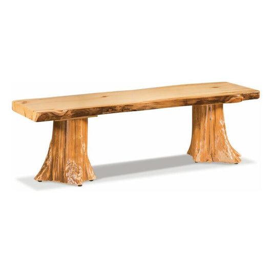 Aspen Dining Bench with Stumps FS