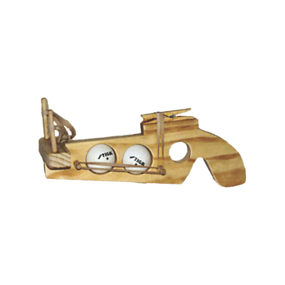 Toy Ping Pong Gun - 2 Ball