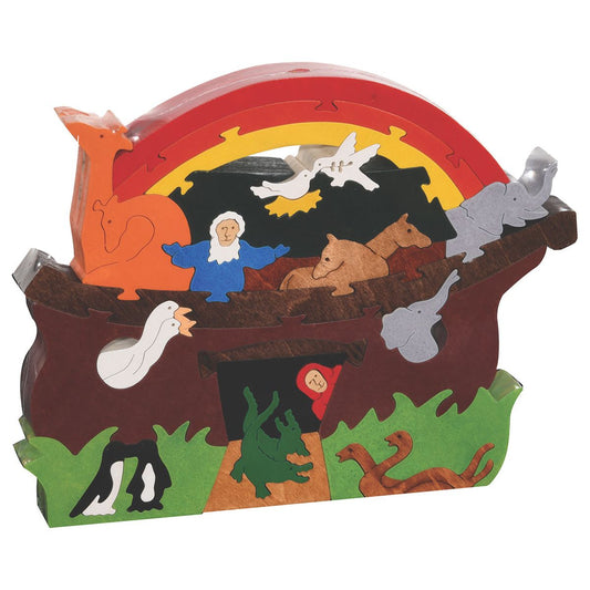 Large Noah's Ark Scroll Saw Puzzle