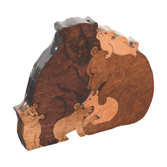 Pile Of Bears Scroll Saw Puzzle