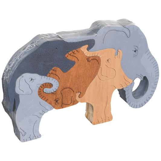 Elephant Scroll Saw Puzzle