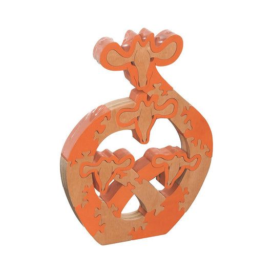 Giraffes Scroll Saw Puzzle