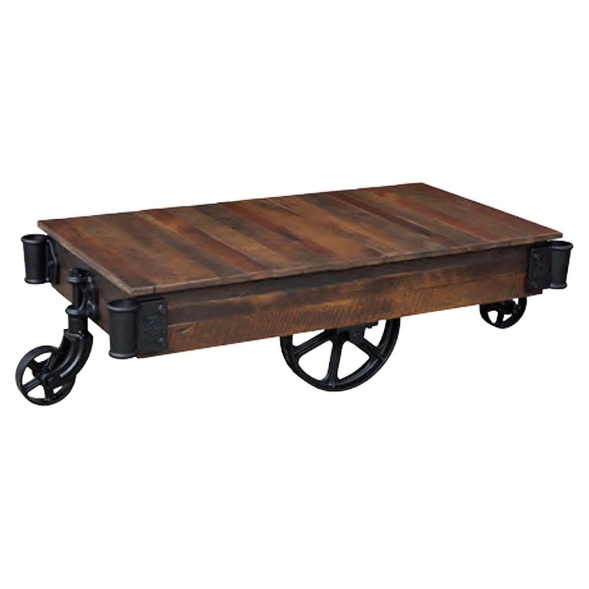 Urban Railroad Cart Coffee Table