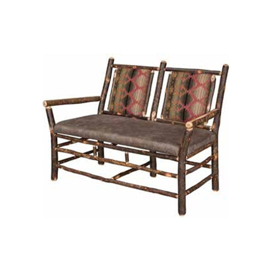 Hoosier Storage Bench with Fabric
