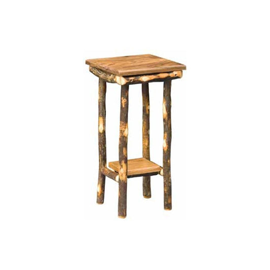 End Table with Solid Top & Shelf