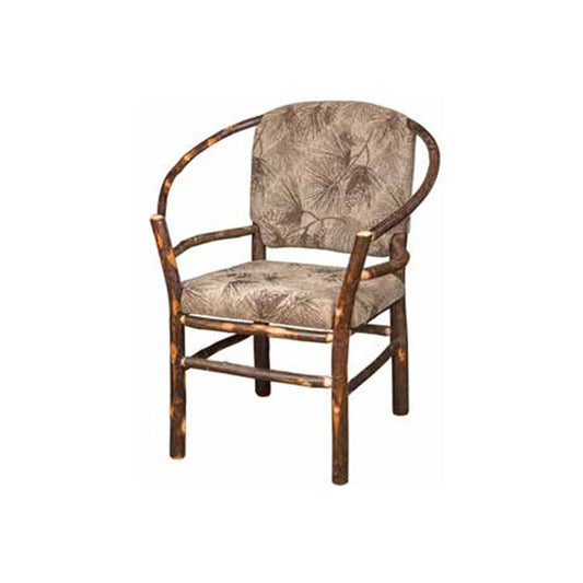 Hoop Chair with Fabric Seat & Back