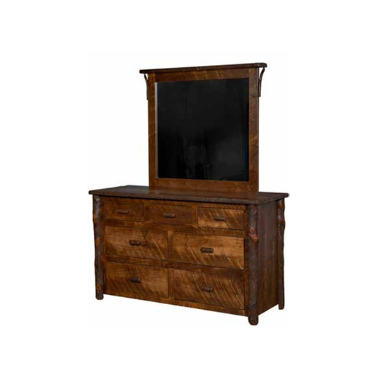 7 Drawer Hickory Dresser