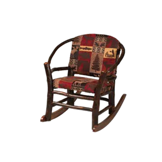 Child Hoop Rocker with Fabric Seat & Back