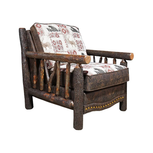 Ridgeway Loveseat with Hickory Arms