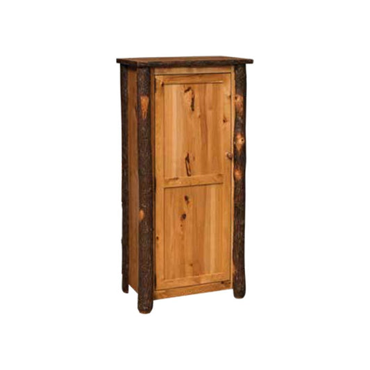 Jelly Cupboard with Wood Door and 3 Adjustable Shelves