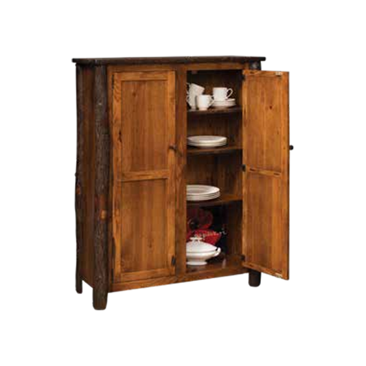 2-Door Jelly Cupboard with 6 Adjustable Shelves