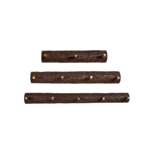 Split Log Coat Hangers