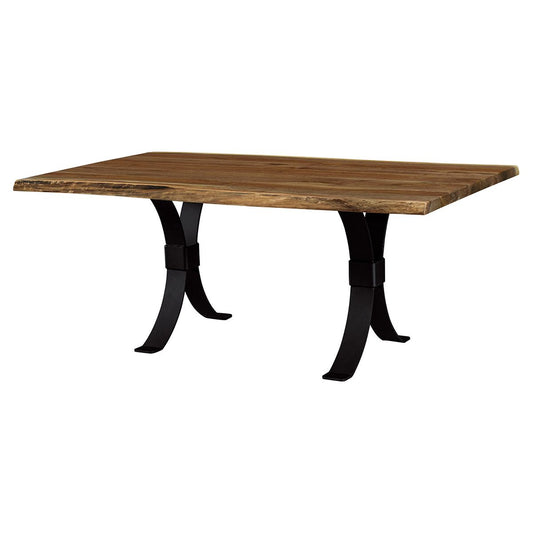 Walnut Dining Essence Base Live Edge Table