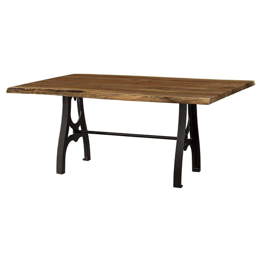 Walnut Dining Michael Base Live Edge Table