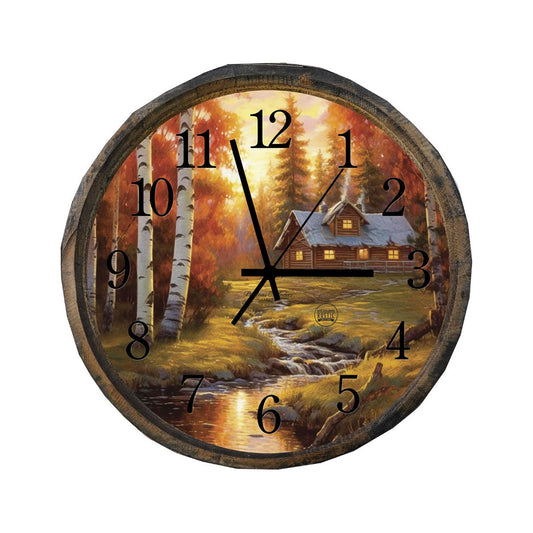 Barrel Top Clock