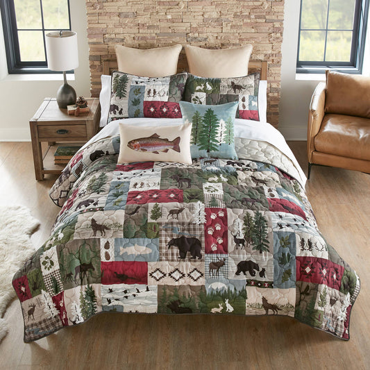 Donna Sharp Montana Forest 3PC Lightweight Quilt Set