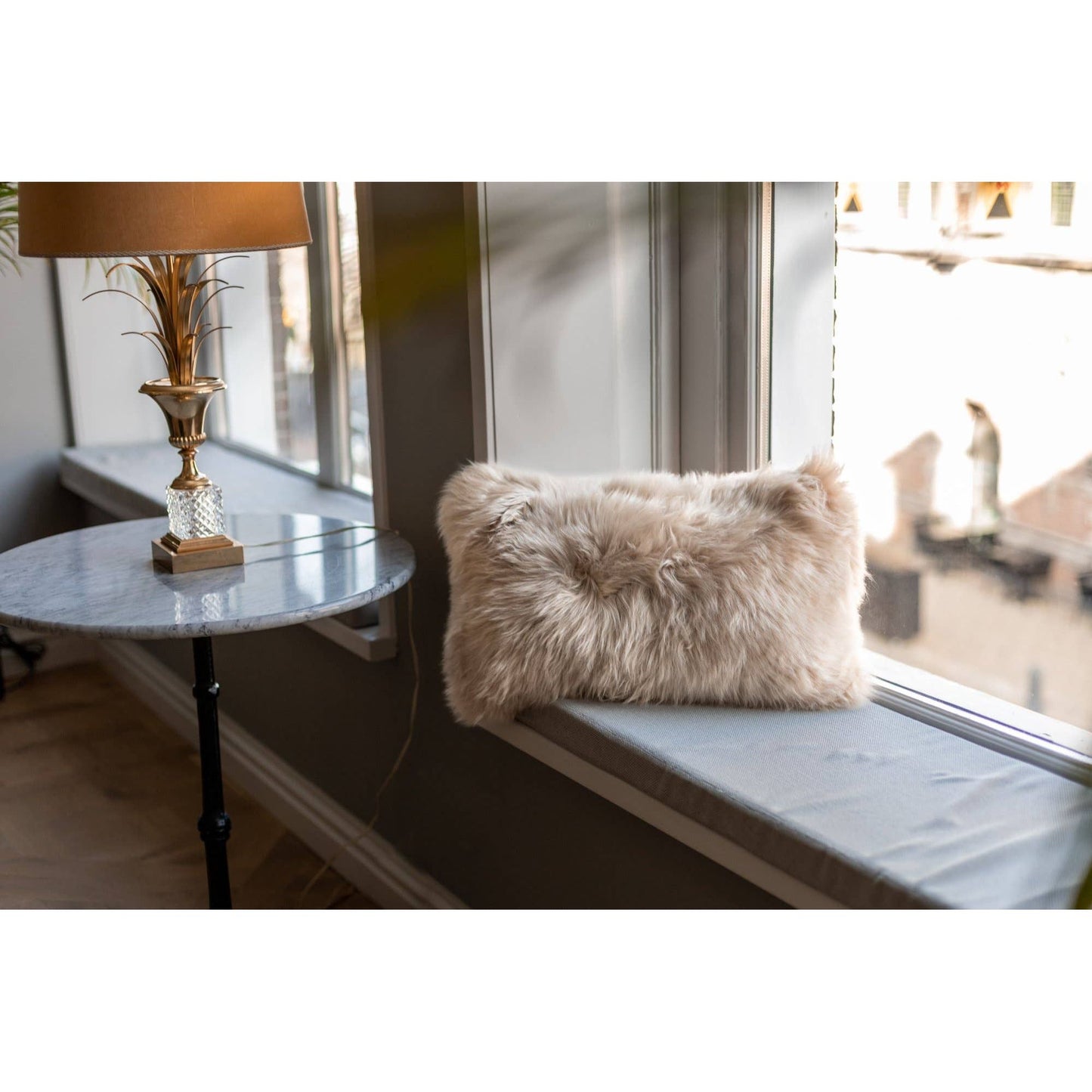 Sheepskin cushion | 2 sizes | 3 colors