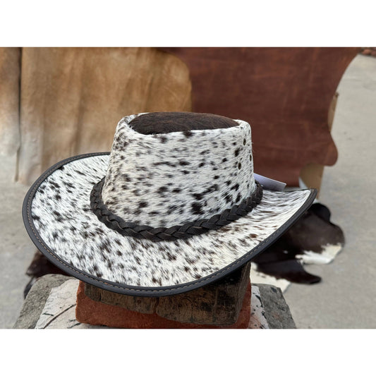Cabello  Leather outback  Western Hat  Genuine Cow hair hat