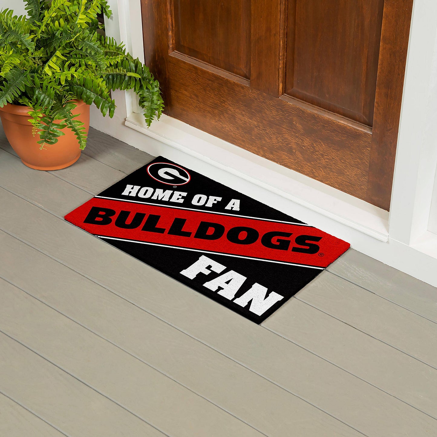 University of Georgia, PVC Mat COLOR, Home of a Fan