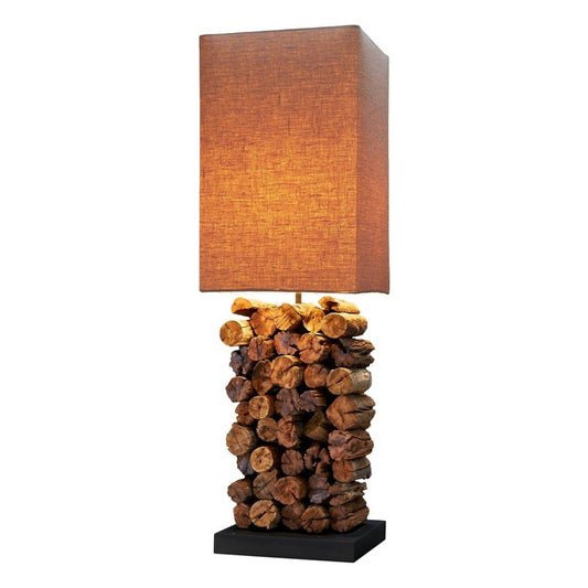 Teak Sticks Lamp